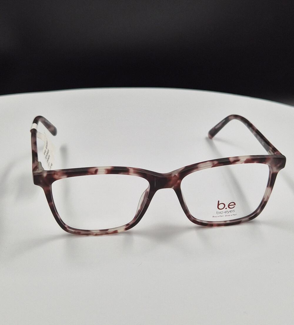 b.e bio eyes BE19 DAHLIA OPTI Tortoise Shell Eyeglass Frames 52-15-140